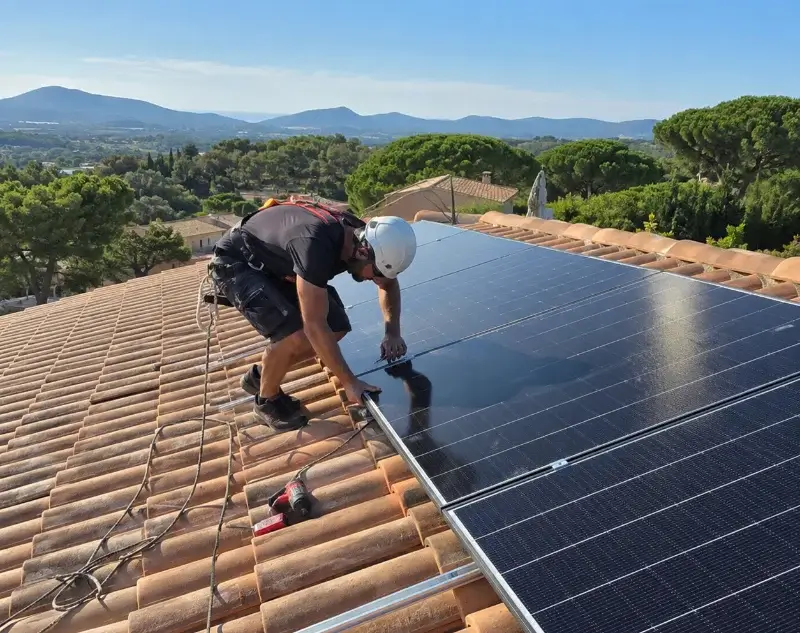 Installateur panneaux solaires Ger — pose photovoltaïque sur toiture